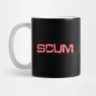 SCUM Funny Cool Text Word IV Mug